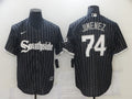 Men's Chicago White Sox Eloy Jimenez Black Replica Player Jersey