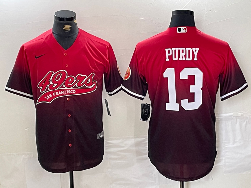 Men's San Francisco 49ers Brock Purdy Scarlet Player Jersey