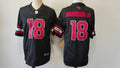 Men's Arizona Cardinals Marvin Harrison Jr. Black Alternate Game Jersey