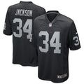 Bo Jackson Las Vegas Raiders Home Retired Player Jersey - Black