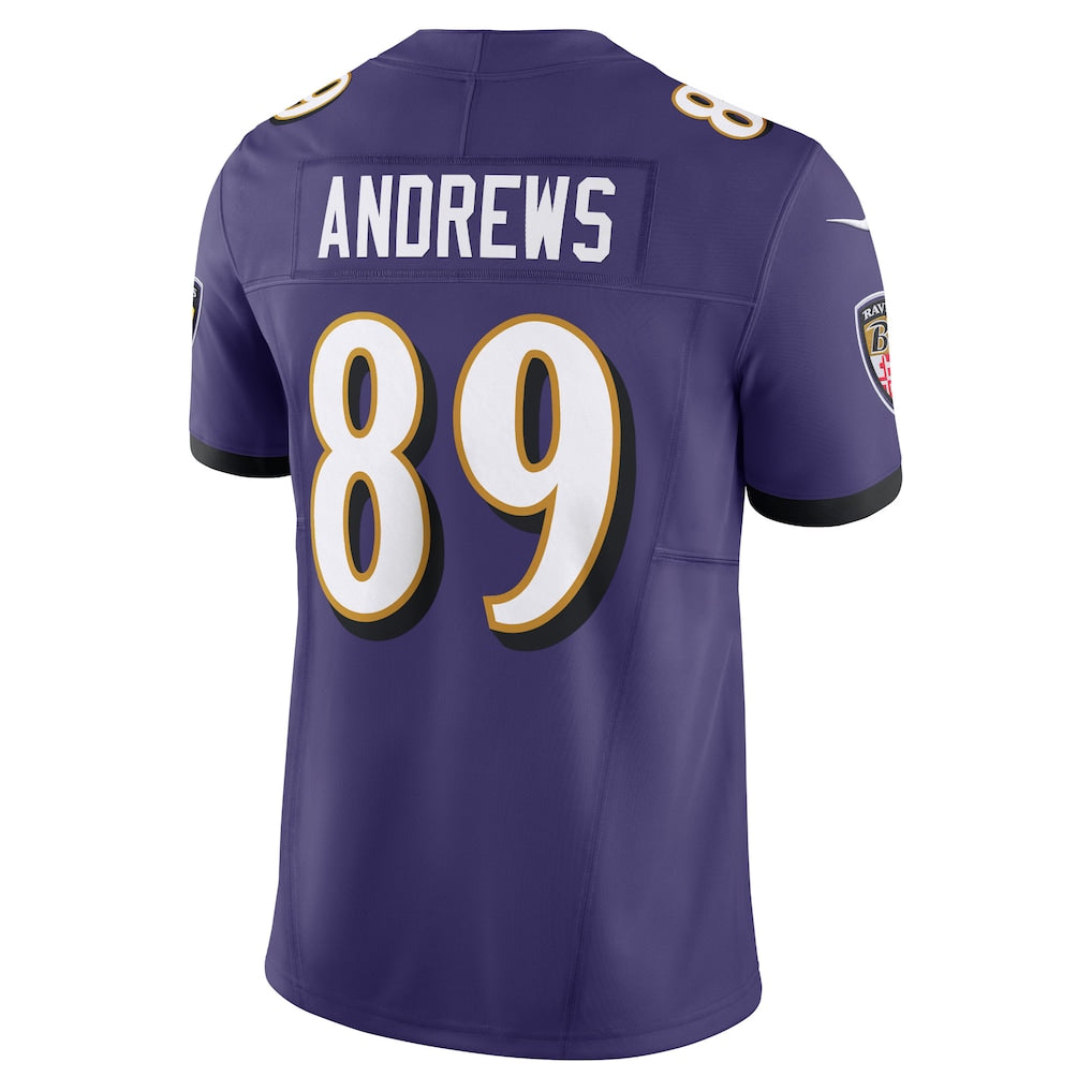 B.Ravens #89 Mark Andrews Purple Vapor F.U.S.E. Limited Jersey
