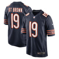 Equanimeous St. Brown Chicago Bears  Game   Jersey - Navy