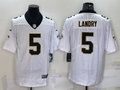 Men's New Orleans Saints Jarvis Landry White Game Jersey