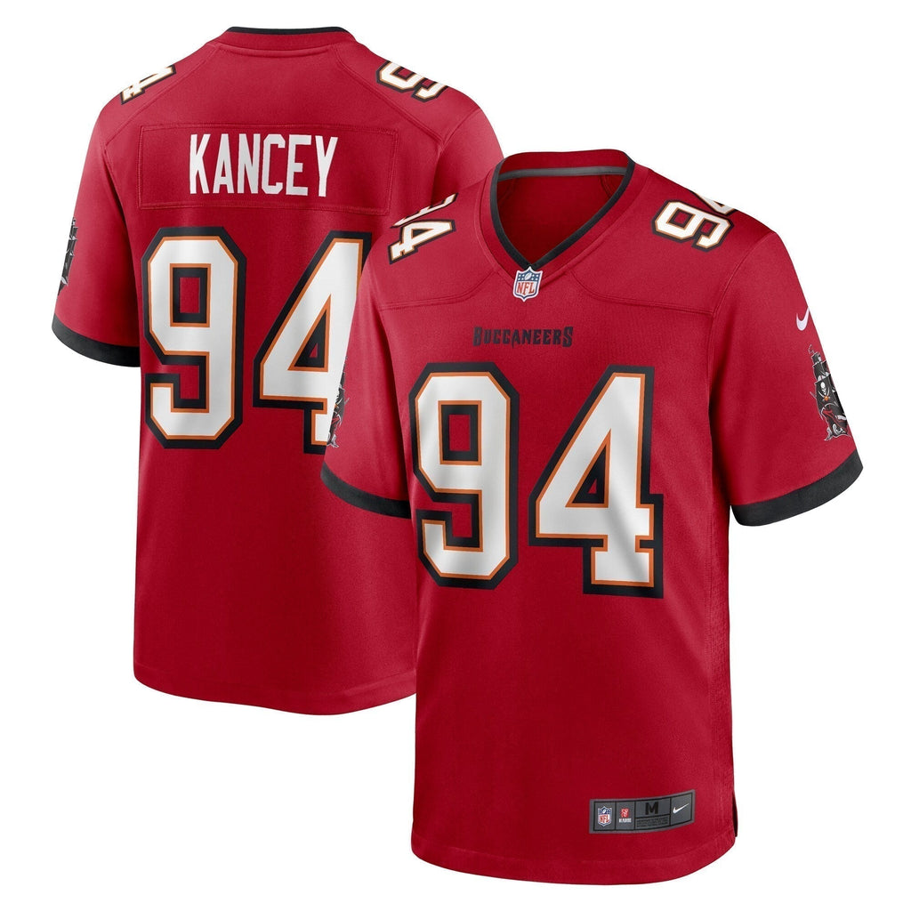 Calijah Kancey Tampa Bay Buccaneers  2023  Draft First Round Pick Game Jersey - Red
