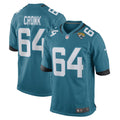 Coy Cronk Jacksonville Jaguars  Game   Jersey - Teal
