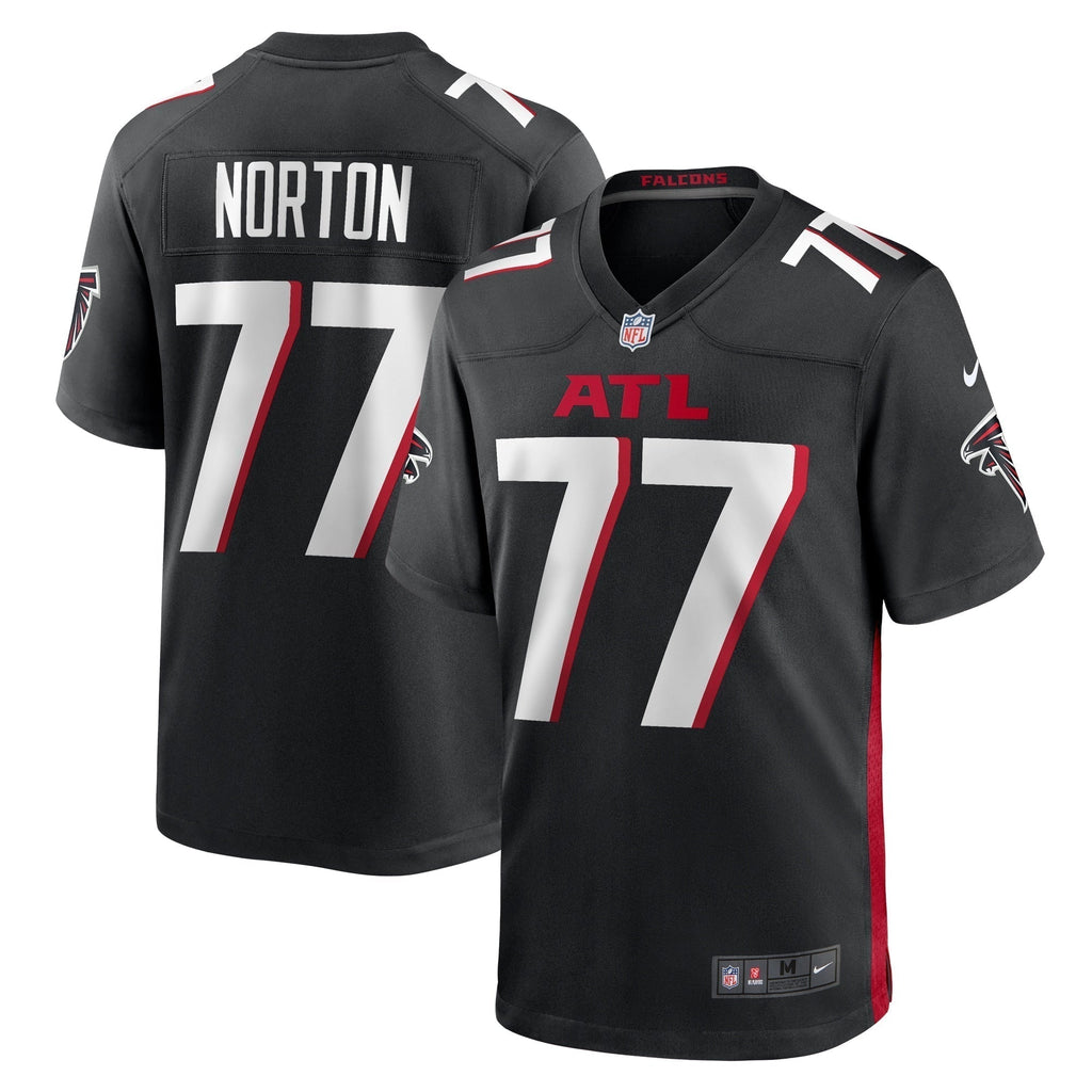Storm Norton Atlanta Falcons   Game Jersey -  Black