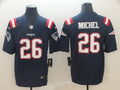 Men's New England Patriots Sony Michel Navy Game Player Jersey