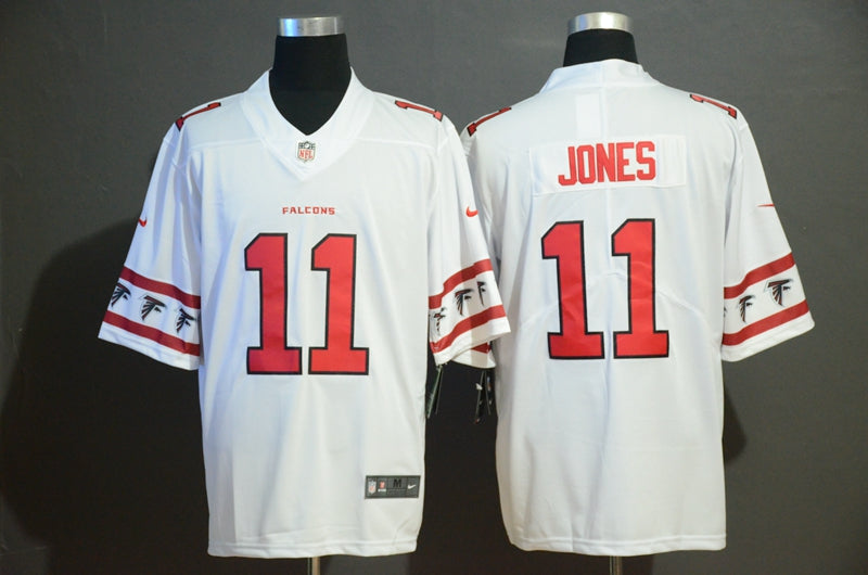 Men's Atlanta Falcons Julio Jones #11 White Authentic Game Jersey1