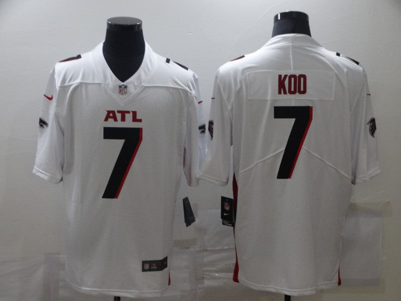 Men's Atlanta Falcons Younghoe Koo White Game Jersey