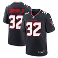 Lonnie Johnson Jr. Houston Texans  Team Game Jersey -  Navy