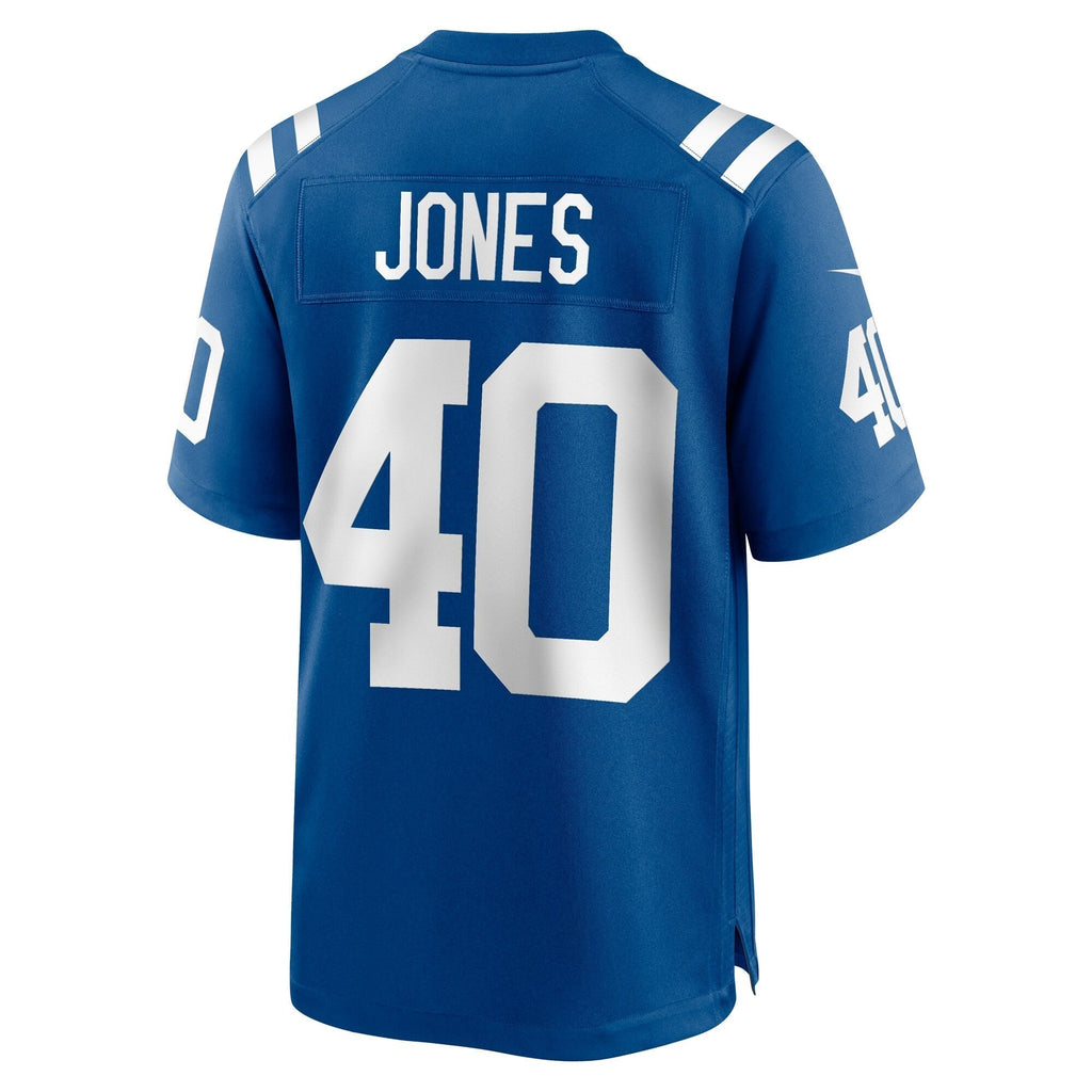 Jaylon Jones Indianapolis Colts  Team Game Jersey -  Royal