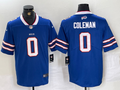 Men's Buffalo Bills Keon Coleman #0 Royal 2024  active Player Game Jerseys