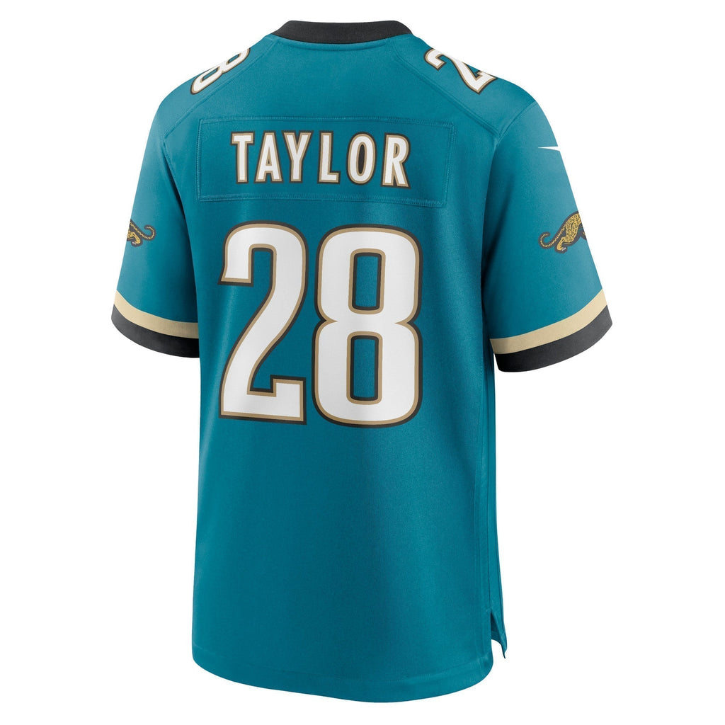 Fred Taylor Jacksonville Jaguars  Prowler Throwback Retired   Game Jersey - Teal