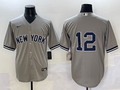 Men's New York Yankees Trent Grisham Gray Limited Player Jersey