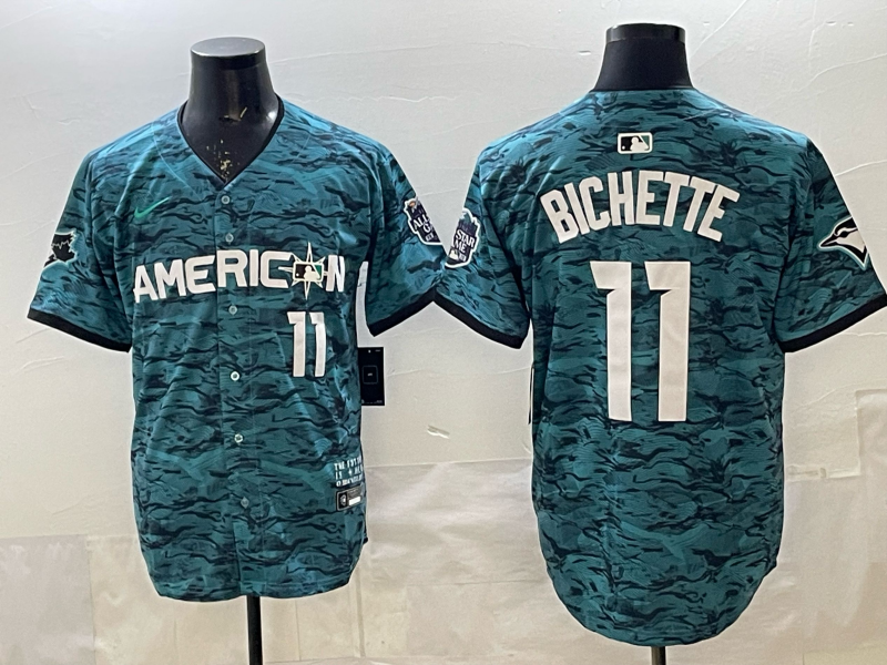 Men's American League Bo Bichette Teal 2023  All-Star Game Limited Jersey