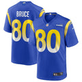 Isaac Bruce Los Angeles Rams  Game Retired   Jersey - Royal