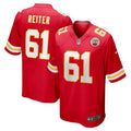 Austin Reiter Kansas City Chiefs  Game   Jersey - Red