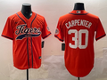 Men's Detroit Tigers Kerry Carpenter Orange Replica Player Jersey