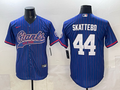 Men's New York Giants Cam Skattebo #44 Royal Player Jersey