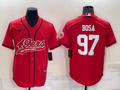 Men's San Francisco 49ers Nick Bosa Red Game Jersey Joint Edition