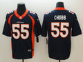 Men's Denver Broncos Bradley Chubb Navy Game Jersey