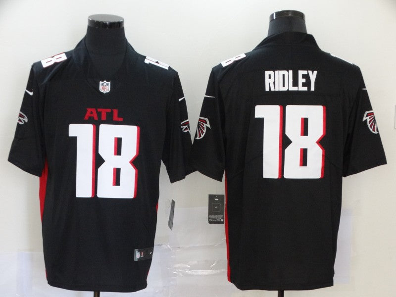 Men's Atlanta Falcons Calvin Ridley Black Player Game Jersey