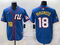 Men's National League Yoshinobu Yamamoto Blue 2025 All-Star Edition Limited Player Jersey