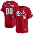 Custom Cincinnati Reds Alternate Jersey - Red