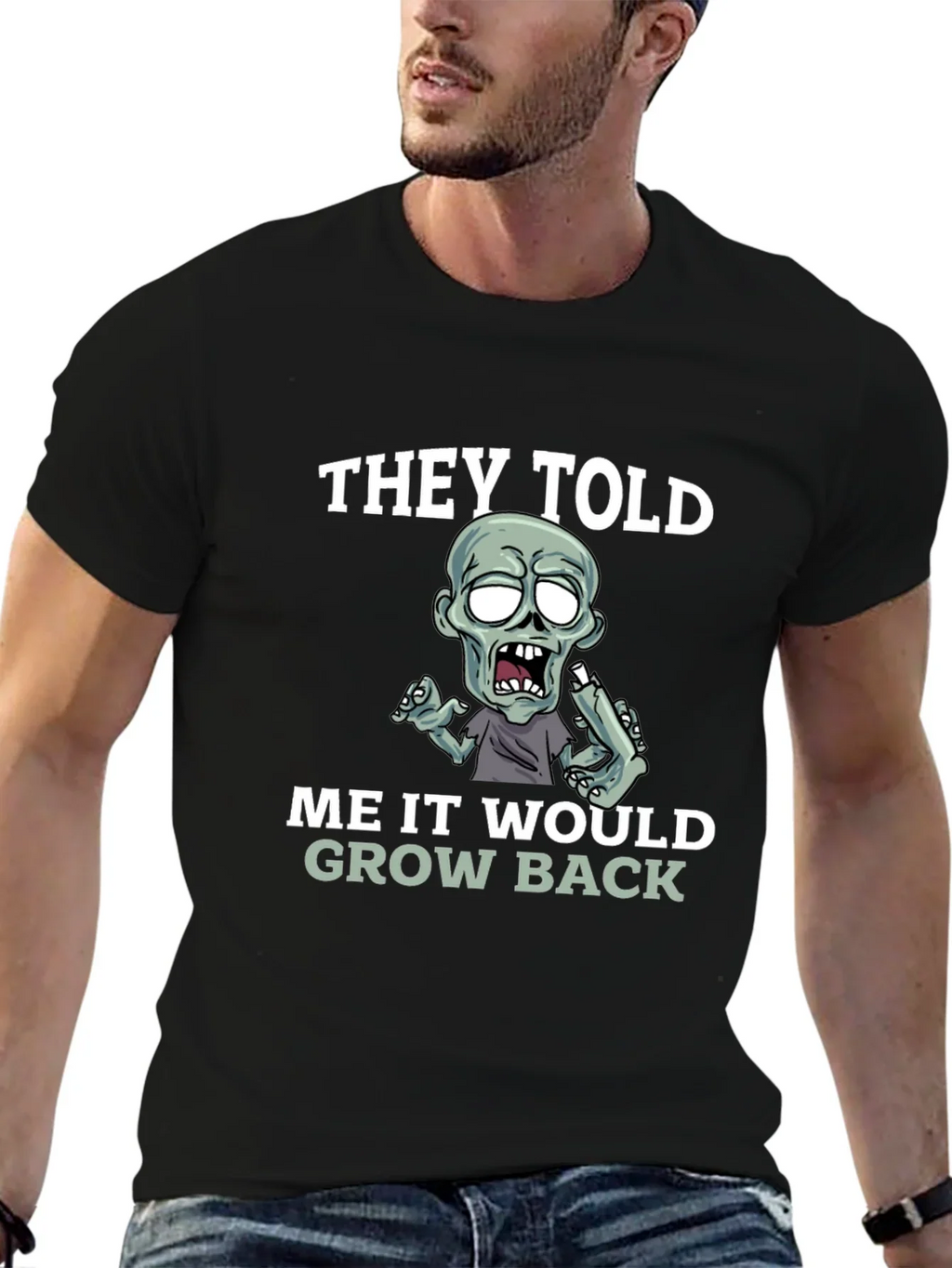 Zombie Grow Back Graphic Tee