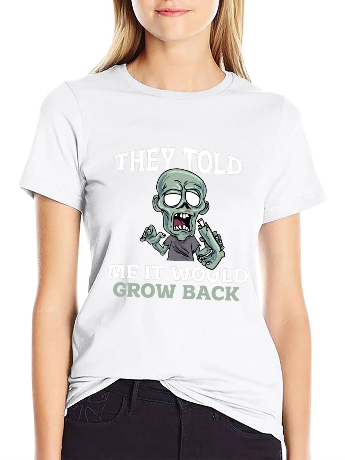 Zombie Grow Back Graphic Tee