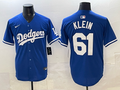 Men's Los Angeles Dodgers Clay Klein Royal Alternate 2 Replica Jersey