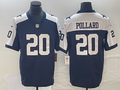 Men's Dallas Cowboys Tony Pollard Navy Alternate Game Team Jersey