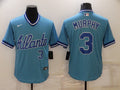 Men's Atlanta Braves Dale Murphy Blue Stitched Baseball Jersey