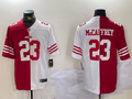 Men's San Francisco 49ers Christian McCaffrey Scarlet/White Player Game Jersey