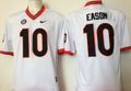 Men's Georgia Bulldogs Jacob Eason White Player Game Jersey