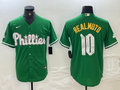 Men's Philadelphia Phillies J.T. Realmuto Green Replica Player Jersey