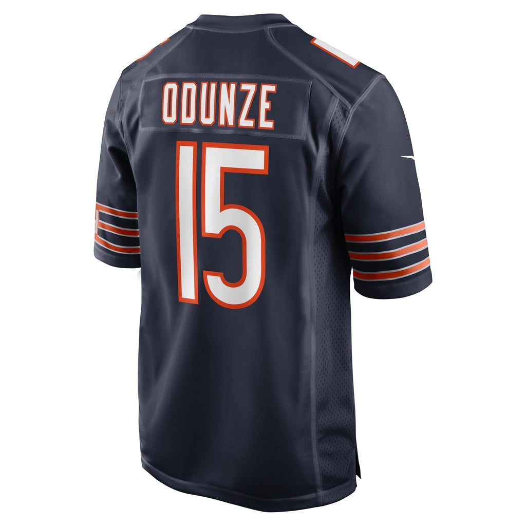 Rome Odunze Chicago Bears     Game Jersey - Navy