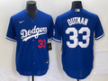 Men's Los Angeles Dodgers James Outman Royal Replica Player Jersey