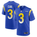 Kamren Curl Los Angeles Rams   Game Jersey -  Royal