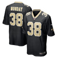 Smoke Monday New Orleans Saints  Game   Jersey - Black