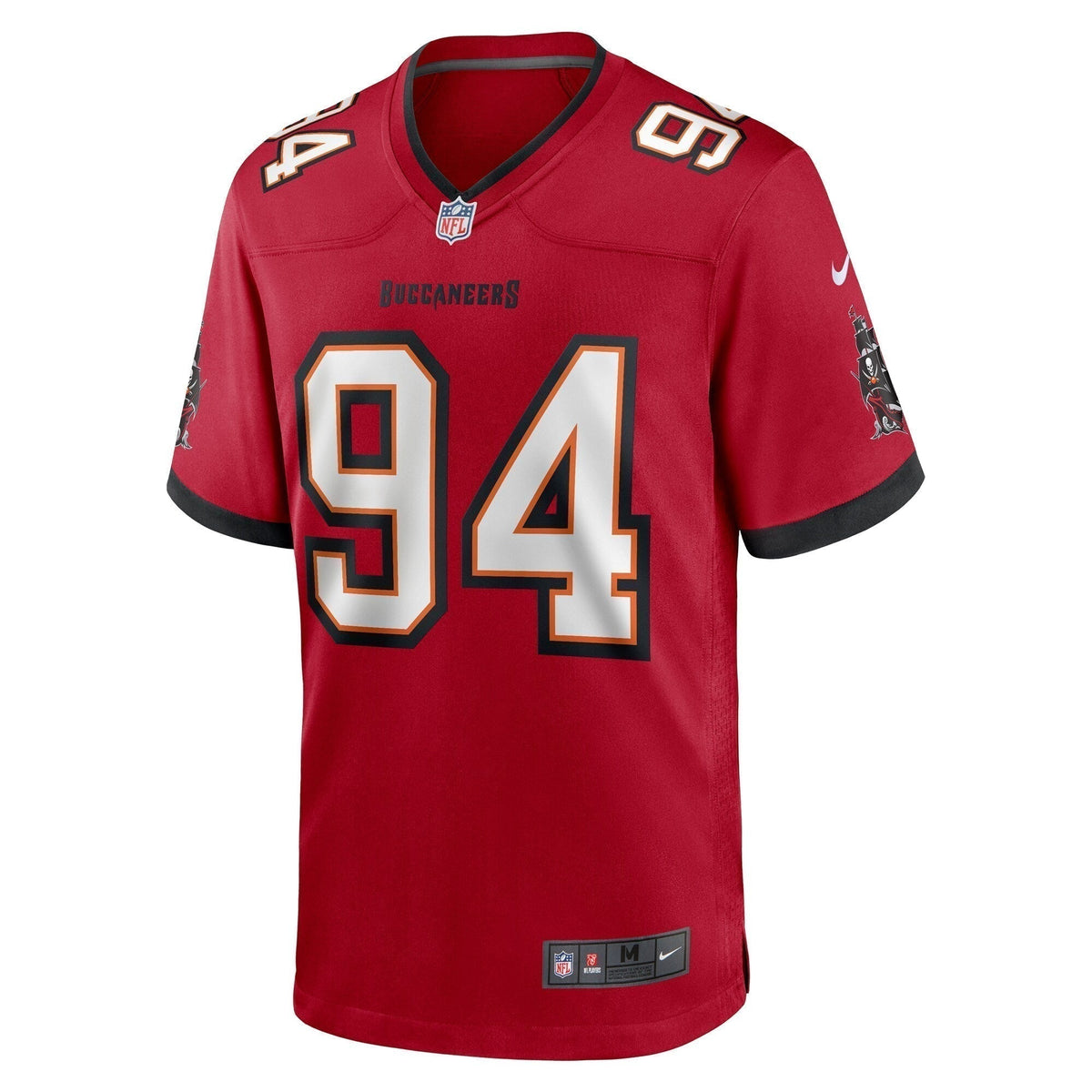 Calijah Kancey Tampa Bay Buccaneers  2023  Draft First Round Pick Game Jersey - Red