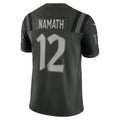 NY.Jets #12 Joe Namath Gotham Green 2025 Rivalries Collection Retired Player Limited Jersey