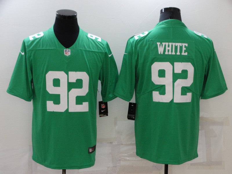 Men's Philadelphia Eagles Reggie White Green Game Jersey