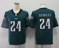 Men's Philadelphia Eagles Jordan Howard Midnight Green Game Player Jersey
