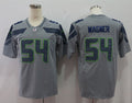 Men's Seattle Seahawks Bobby Wagner Gray Game Jersey