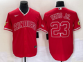 Men's San Diego Padres Fernando Tatis Jr. Red Replica Player Jersey