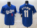 Men's Los Angeles Dodgers1 Roki Sasaki #11 Royal Limited Player Jersey