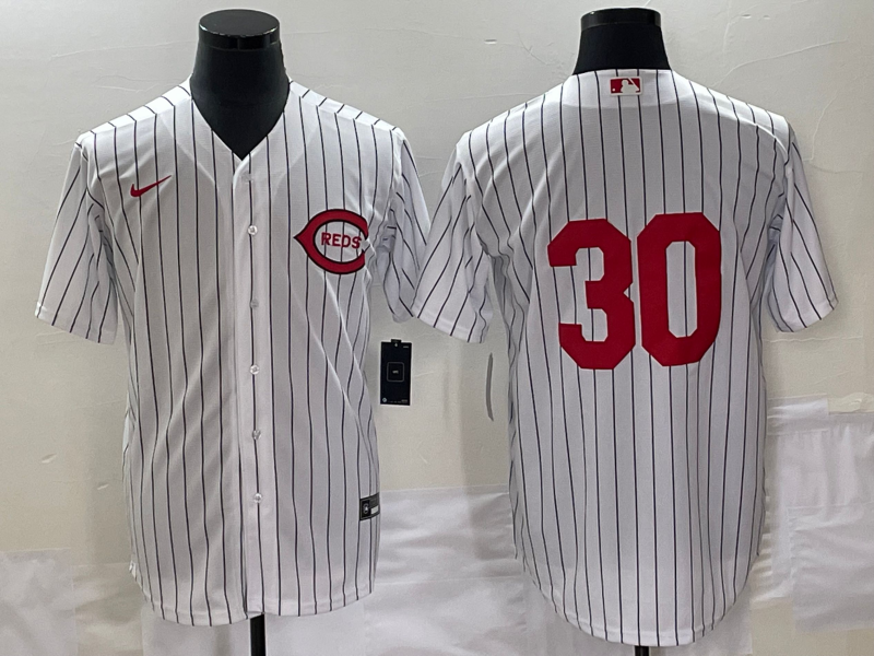 Men's Cincinnati Reds Ken Griffey Jr. #30 White 2022  at Field of Dreams Game Authentic Player Jersey1