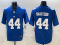 Men's New York Giants Cam Skattebo #44 Royal Player Game Jersey