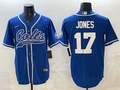 Men's Indianapolis Colts Daniel Jones #17 Royal Player Game Jersey